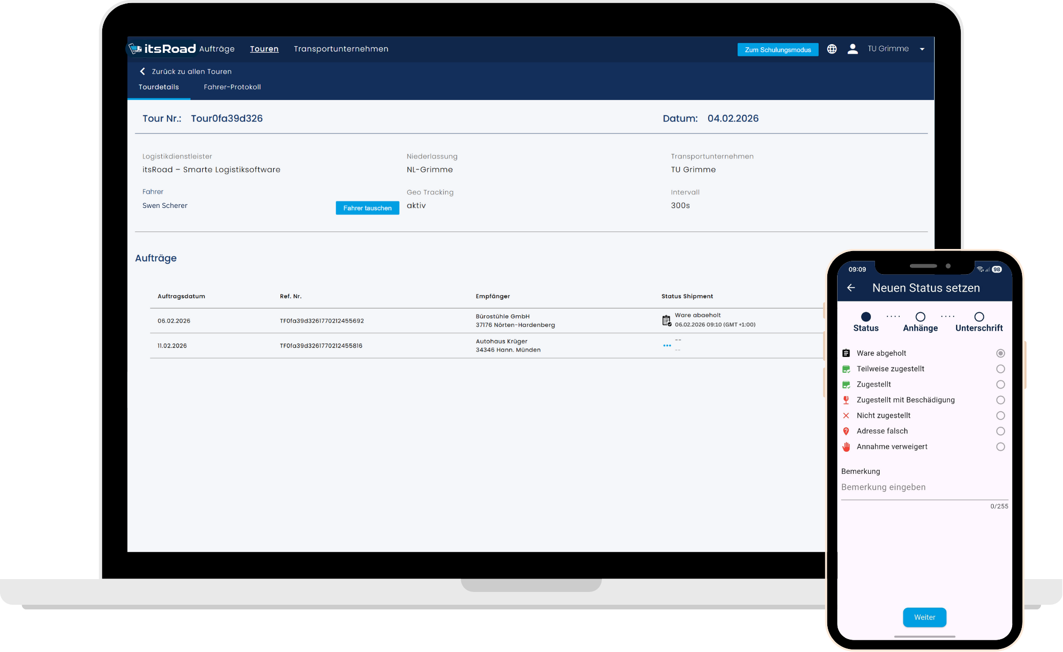 Produkt - Portal & App